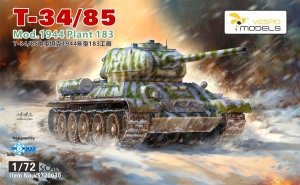 Vespid Models VS720030 T-34/85 Medium Tank Mod.1944 Plant 183 1/72