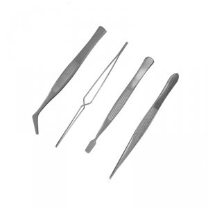 Modelcraft PTW5000 4 Pce Stainless Steel Tweezers Set