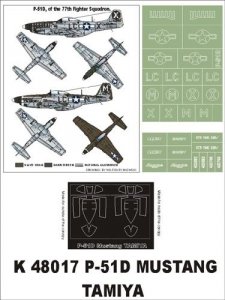 Montex K48017 P-51D Mustang  1/48