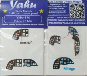 Yahu YMA4870 PZL 37 Łoś Mirage (1:48)