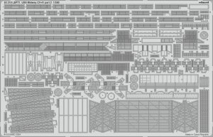Eduard 53315 USS Midway CV-41 part 2 TRUMPETER 1/350
