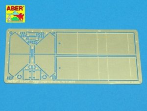 Aber 35A097 Rear large fuel tanks for T-34/76 (1:35)