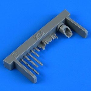 Quickboost QB48928 P-38F/G Lightning gun barrels - type A Tamiya 1/48