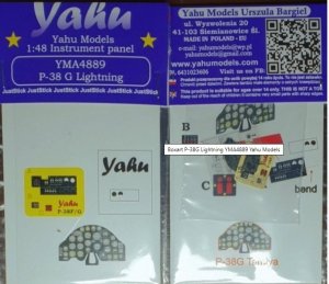 Yahu YMA4889 P-38G Lightning 1/48