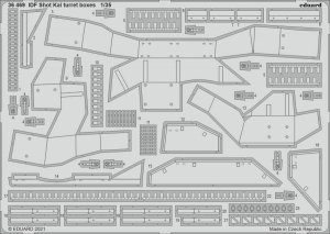 Eduard 36469 IDF Shot Kal turret boxes AMUSING HOBBY 1/35