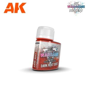 AK Interactive AK1208 DARK RUST DUST – ENAMEL LIQUID PIGMENT 35ml