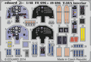 Eduard 49696 T-38A S. A. TRUMPETER 1/48