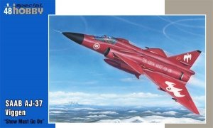 Special Hobby 48188 SAAB AJ 37 Viggen Show must go on 1/48