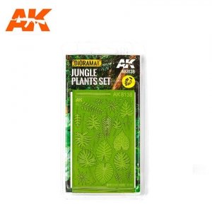 AK Interactive AK8138 JUNGLE PLANTS SET 1/32 AND 1/35
