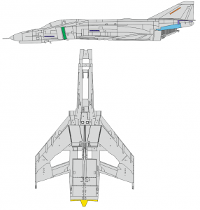 Eduard EX956 F-4E surface panels MENG 1/48