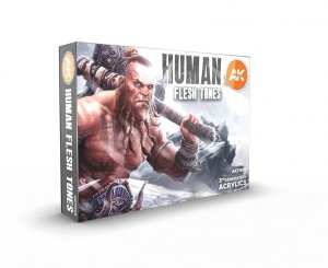 AK Interactive AK11603 3G HUMAN FLESH TONES