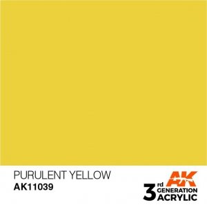 AK Interactive AK11039 Purulent Yellow 17ml
