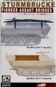AFV Club 35112 Pioneer Assault Bridges for Sd.Kfz. 251 C or D 1/35