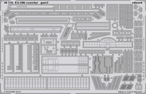 Eduard 48745 EA-18G exterior 1/48 Italeri