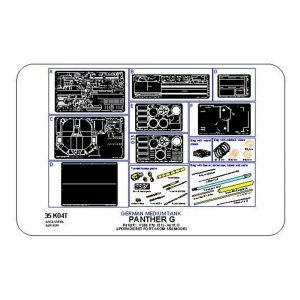 Aber 16K04T Pz.Kpfw.V Ausf.G ( i. Kfz.171 ) Panther 1/35