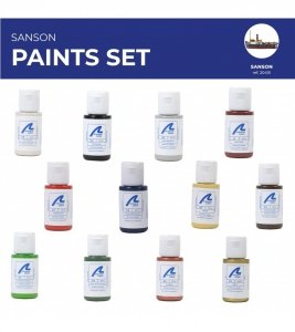 ARTESANIA LATINA 277PACK23 Zestaw farb akrylowych 12x20 ml - Sanson