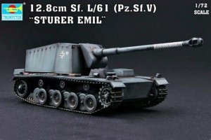 Trumpeter 07210 12.8cm Sf. L/61 (Pz.Sf.V) STURER EMIL (1:72)