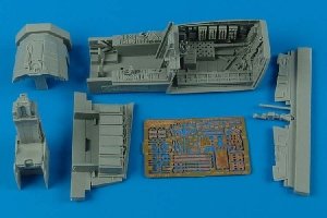 Aires 4402 F-15C Eagle (early v.) cockpit set 1/48 Hasegawa