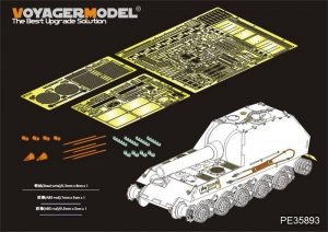 Voyager Model PE35893 WWII German BAR 305mm Heavy Self-propelled Mortar for AMUSING 1/35