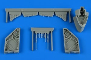Aires 4910 MiG-17F Fresco C wheel bay 1/48 AMMO