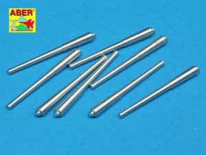 Aber 350L-30 Set of 8 pcs 381mm (15in) L42 Mk.I long barrels for Hood, Repulse, Queen Elisabeth, Vanguard (1:350)
