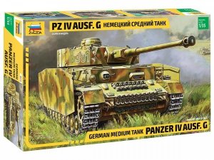 Zvezda 3674 Panzer IV Ausf.G (Sd.Kfz.161) 1/35