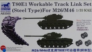 Bronco AB3565 T-80E1 Workable Track Link Set 1/35