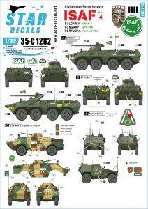 Star Decals 35-C1282 ISAF 4 1/35