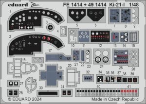 Eduard FE1414 Ki-21-I ICM 1/48