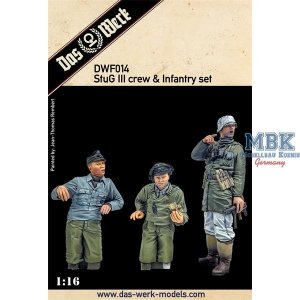 Das Werk DWF014 StuG III crew & Infantry set 1/16