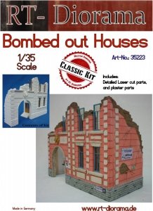 RT-Diorama 35223 Bombed out Houses 1/35