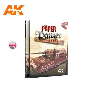 AK Interactive AK246 PAPER PANZER: PROTOTYPES & WHAT IF TANKS (ENGLISH)