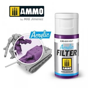 Ammo of Mig 0819 ACRYLIC FILTER Violet 15 ml