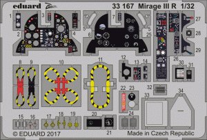 Eduard 33167 Mirage III R ITALERI 1/32