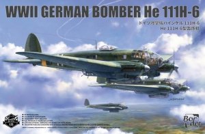 Border Model BF-018 WWII German Bomber Heinkel 111 H-6 1/35 