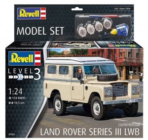 Revell 67056 Land Rover Series III LWB 109 commercial SET 1/24
