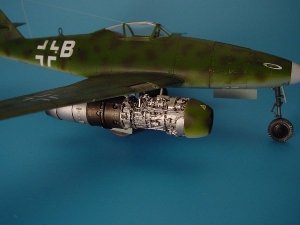Aires 4145 Me 262A SCHWALBE engine set 1/48 Tamiya