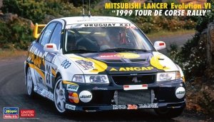 Hasegawa 20608 Mitsubishi Lancer Evolution VI 1999 Tour de Corse Rally 1/24