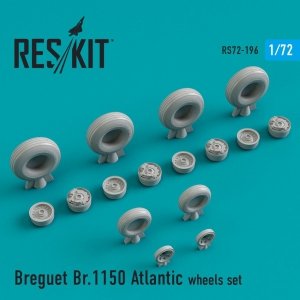 RESKIT RS72-0196 BREGUET BR.1150 ATLANTIC WHEELS SET 1/72