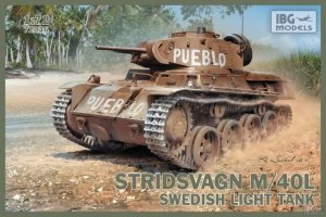 IBG 72036 Stridsvagn M/40L Swedish Light Tank 1/72