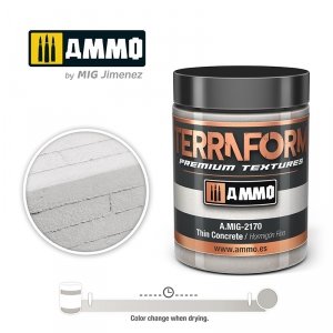 Ammo of Mig 2170 TERRAFORM Thin Concrete 100ml