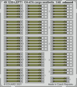 Eduard 491232 TBF-1C interior ACADEMY 1/48