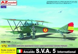 Admiral ADM7226 Ansaldo SVA.5 International (1:72)