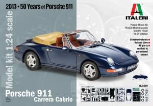 Italeri 3679 Porsche 911 Carrera Cabrio (1:24)