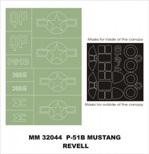 Montex MM32044 P-51B Mustang REVELL