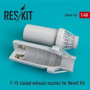 RESKIT RSU48-0102 F-15 closed exhaust nozzles for Revell kit 1/48