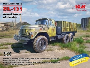 ICM 72816 ZiL-131 Military Truck of the Armed Forces of Ukraine 1/72