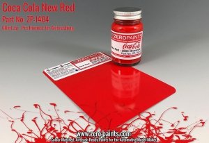 Zero Paints ZP-1404 Coca Cola New Red Paint 60ml