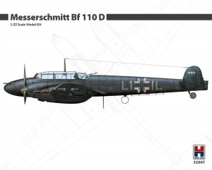 Hobby 2000 32007 Messerschmitt Bf 110 D ( Dragon + Cartograf + Mask ) 1/32