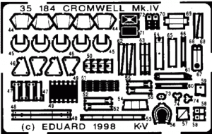 Eduard 35184 Cromwell Mk. IV 1:35 Tamiya 